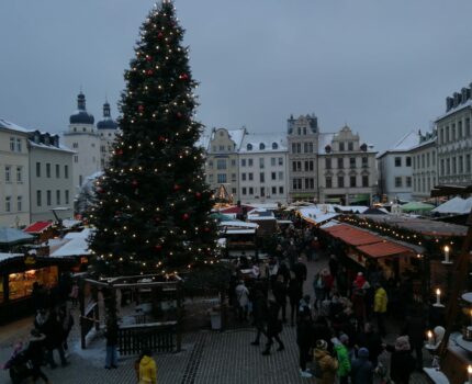 Weihnachtsmarkt in Plauen