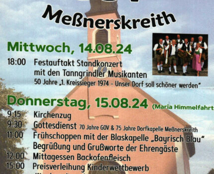 70 Jahre GOV Meßnerskreith