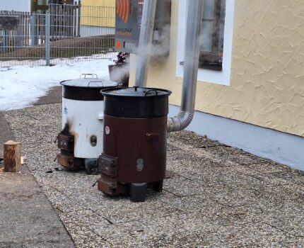 Zum Jahresbeginn Kesselfleischessen