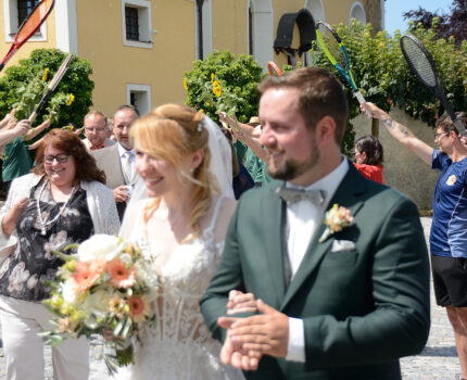 Unser Mitglied Jonas heiratet seine Corinna