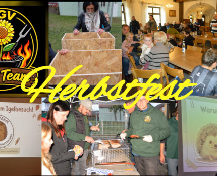 Herbstfest und Saisonabschluß der Holzwieshupfer